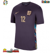 Camisa de Futebol Inglaterra Kieran Trippier #12 Equipamento Secundário Europeu 2024 Manga Curta